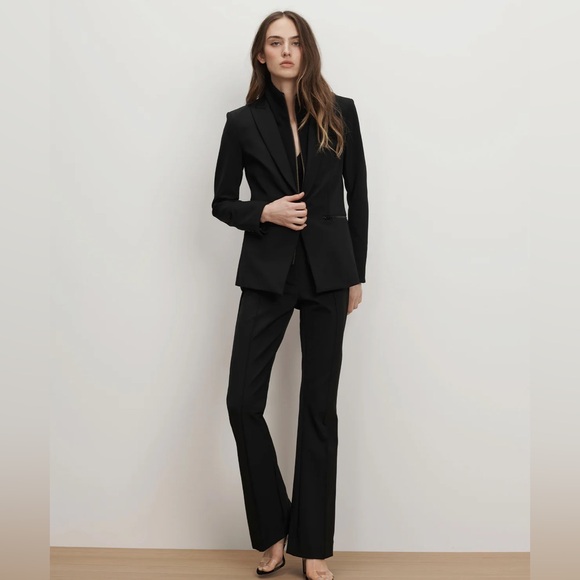 Veronica Beard scuba Dickey Jacket blazer 20 nwt $645 black - Picture 3 of 12